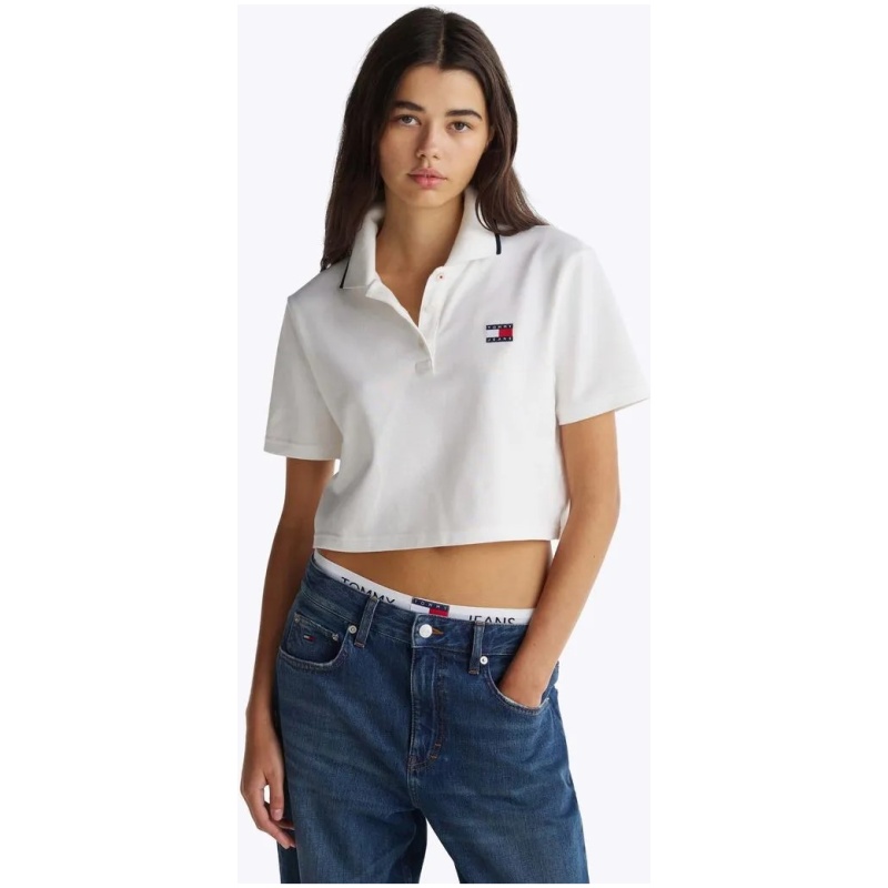 TOMMY JEANS Crp badge ss polo
